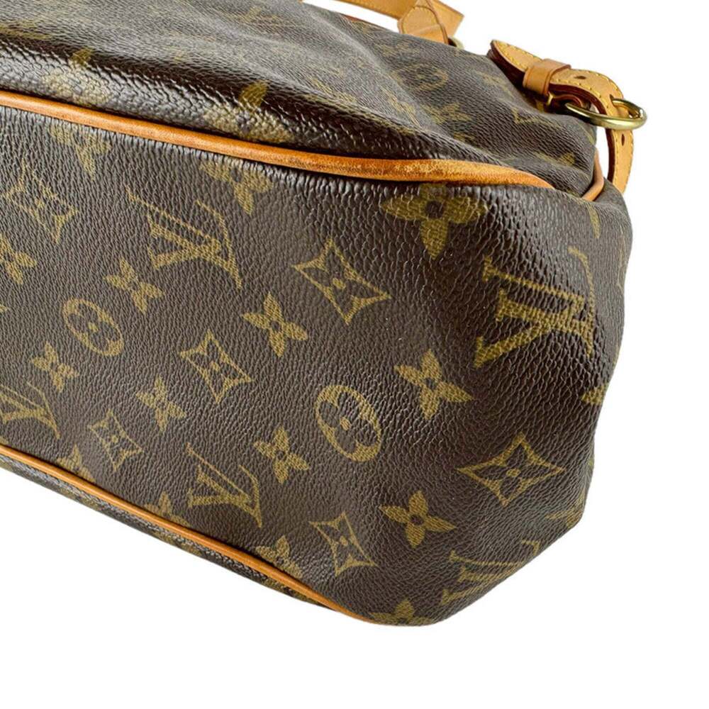 LOUIS VUITTON Brown Monogram Canvas Shoulder Bag - Picture 9 of 12